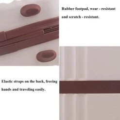 Exttlliy Mini Hard Shell Hard Travel Luggage Cosmetic Case, Small Portable Carrying Case Suitcase For Makeup (Rose Gold) 10 Exttlliy Mini Hard Shell Hard Travel Luggage Cosmetic Case, Small Portable Carrying Case Suitcase For Makeup (Rose Gold) -Vera Bradley Shop 51GD tfw81L