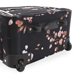 BEBE Women's Valentina-Wheeled Under The Seat Carry-on Bag, Floral Branch, One Size 13 BEBE Women's Valentina-Wheeled Under The Seat Carry-on Bag, Floral Branch, One Size -Vera Bradley Shop 51Gjm0HAf2L