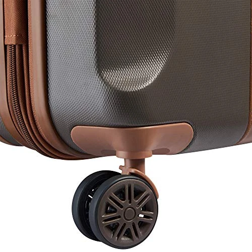 DELSEY Paris 40314880506 First Class Expandable Luggage With Spinner Wheels, Chocolate, Carry-On 21-Inch 6 DELSEY Paris 40314880506 First Class Expandable Luggage With Spinner Wheels, Chocolate, Carry-On 21-Inch - Image 4