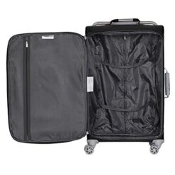 It Luggage World's Lightest New York Softside 8 Wheel Spinner, Raven With Vapor Blue Trim, Carry-On 22-Inch 10 It Luggage World's Lightest New York Softside 8 Wheel Spinner, Raven With Vapor Blue Trim, Carry-On 22-Inch -Vera Bradley Shop 51H1eXAz4LL