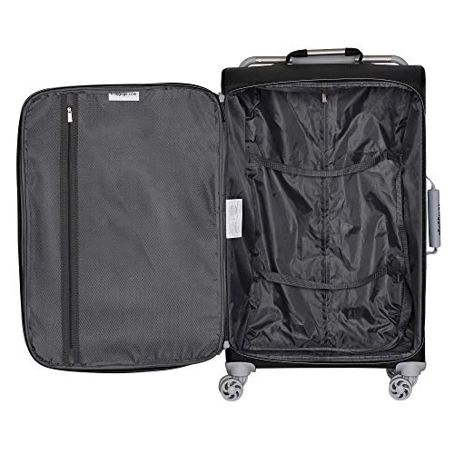 It Luggage World's Lightest New York Softside 8 Wheel Spinner, Raven With Vapor Blue Trim, Carry-On 22-Inch 5 It Luggage World's Lightest New York Softside 8 Wheel Spinner, Raven With Vapor Blue Trim, Carry-On 22-Inch - Image 3