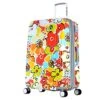 Olympia Luggage Blossom 25 Inch Expandable Vertical Rolling Upright Bag, Aqua, One Size -Vera Bradley Shop 51HLK0QiFjL
