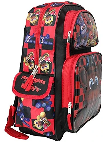 Five Nights At Freddys ,Bonnie Foxy Chica 16" Large Backpack 4 Five Nights At Freddys ,Bonnie Foxy Chica 16" Large Backpack - Image 2