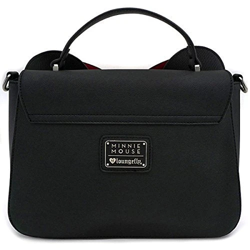 Loungefly Faux Leather Minnie Mouse Crossbody Bag Standard 4 Loungefly Faux Leather Minnie Mouse Crossbody Bag Standard - Image 2