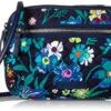 Vera Bradley Iconic RFID Little Crossbody, Signature Cotton, Moonlight Garde -Vera Bradley Shop 51H 2BHUs2KmL