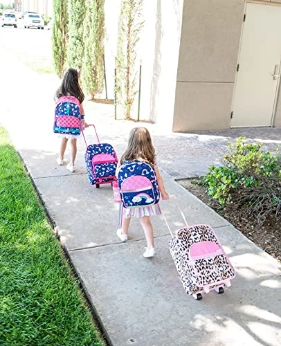 Stephen Joseph Classic Rolling Luggage, Red Dino 7 Stephen Joseph Classic Rolling Luggage, Red Dino - Image 5