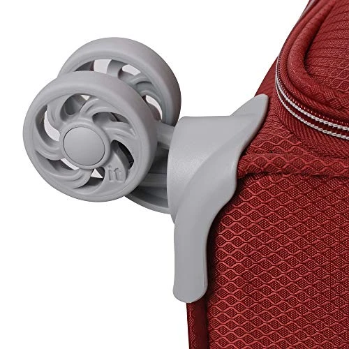 It Luggage World's Lightest New York Softside 8 Wheel Spinner, Raven With Vapor Blue Trim, Carry-On 22-Inch 6 It Luggage World's Lightest New York Softside 8 Wheel Spinner, Raven With Vapor Blue Trim, Carry-On 22-Inch - Image 4