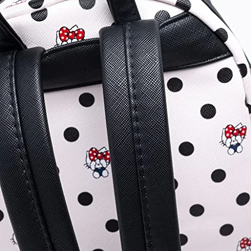 Loungefly Sanrio Hello Kitty Polka Dot Women's Double Strap Shoulder Bag Purse 7 Loungefly Sanrio Hello Kitty Polka Dot Women's Double Strap Shoulder Bag Purse - Image 5