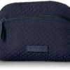 Vera Bradley Microfiber Medium Cosmetic Makeup Organizer Bag, Navy 2 Vera Bradley Microfiber Medium Cosmetic Makeup Organizer Bag, Navy -Vera Bradley Shop 51I4A OgsXL