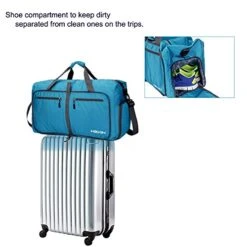 HEXIN Men Women Carry On Duffel Bag Lightweight Luggage Travel Bag Duffle Weekend Gym Bag -Vera Bradley Shop 51IC qqHxcL