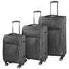 Cantor Ultra Lightweight Softside Luggage With Spinner Wheels, Set Of 3, Expandable Suitcase With Retractable Handle And ID Tag, And Interlocking Zippers With TSA Lock (Grey) 1 Cantor Ultra Lightweight Softside Luggage With Spinner Wheels, Set Of 3, Expandable Suitcase With Retractable Handle And ID Tag, And Interlocking Zippers With TSA Lock (Grey) -Vera Bradley Shop 51IPG6DWmHL