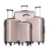 4 PCS Luggage Sets With Spinner Wheels,Carry On Suitcase,Luggage Hardshell Travel Luggage Sets (Champagne) -Vera Bradley Shop 51IXO p1G5L 70a6bb78 bf93 49b2 b773 fd8cab5dcf19