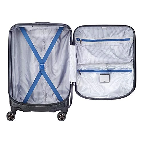 DELSEY Paris Eclipse DLX Expandable Luggage With Spinner Wheels, Black, Carry-on 21 Inch 6 DELSEY Paris Eclipse DLX Expandable Luggage With Spinner Wheels, Black, Carry-on 21 Inch - Image 4