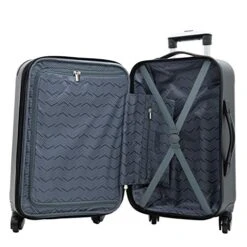 Travelers Club Sky+ Luggage Set, Black, 5 Piece -Vera Bradley Shop 51J4gPPTihL