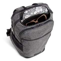 Vera Bradley Women's Recycled Lighten Up Reactive Journey Backpack, Gray Heather, One Size -Vera Bradley Shop 51JjBptaMCL