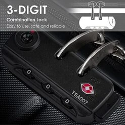 3 Piece Set Luggage Spinner Hardshell Lightweight Durable Suitcase TSA Lock, Women Men Teens Home Outdoor School Travel Carry On Luggage Sets, 20/24/28 Inch Black 15 3 Piece Set Luggage Spinner Hardshell Lightweight Durable Suitcase TSA Lock, Women Men Teens Home Outdoor School Travel Carry On Luggage Sets, 20/24/28 Inch Black -Vera Bradley Shop 51JznHYmVhS