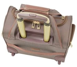 London Fog Kensington II 15" 2-Wheel Under The Seat Bag, Bronze -Vera Bradley Shop 51K9yXGXHsL