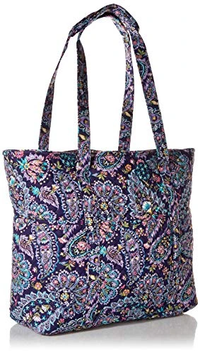 Vera Bradley Cotton Get Carried Away Tote Bag, French Paisley 8 Vera Bradley Cotton Get Carried Away Tote Bag, French Paisley - Image 6