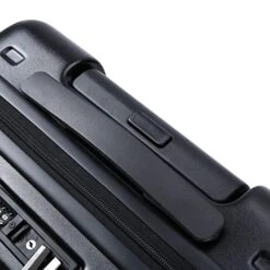 TydeCkare 20 Inch Carrry On Luggage With Front Zipper Pocket, 45L, Lightweight ABS+PC Hardshell Suitcase With TSA Lock & Spinner Silent Wheels, Convenient For Business Trips, Black -Vera Bradley Shop 51KPADPOYNL