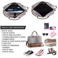 MyMealivos Canvas Weekender Bag, Overnight Travel Carry On Duffel Tote With Shoe Pouch -Vera Bradley Shop 51KSyVDxcHL