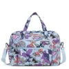 Vera Bradley Women's Weekender Travel Bag, Butterfly By-Recycled Cotton, One Size -Vera Bradley Shop 51KT6O8CceS
