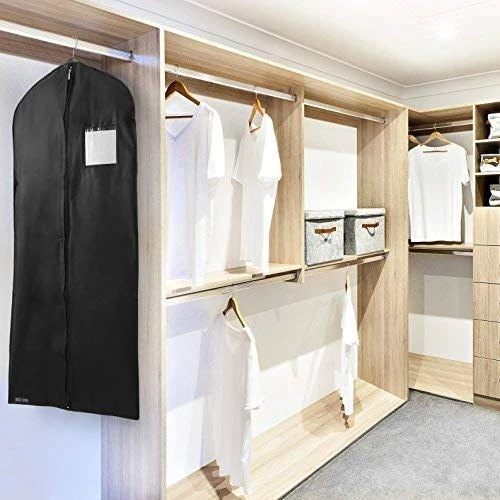 New Breathable 54" Suit/Dress Black Garment Bag By Bags For LESSTM 5 New Breathable 54" Suit/Dress Black Garment Bag By Bags For LESSTM - Image 3