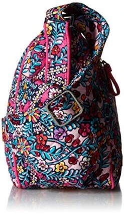 Vera Bradley Iconic On The Go Crossbody, Signature Cotton, Kaleidoscope -Vera Bradley Shop 51LEtf WxrL