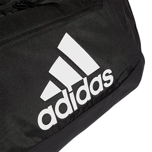 Adidas Defender 4 Large Duffel Bag, Black/White, One Size 8 Adidas Defender 4 Large Duffel Bag, Black/White, One Size - Image 6
