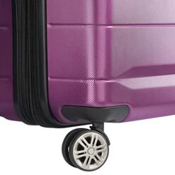 DELSEY Paris Comete 2.0 Hardside Expandable Luggage With Spinner Wheels, Purple, Checked-Medium 24 Inch -Vera Bradley Shop 51LYW rFKwL