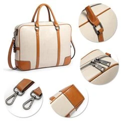 BOSTANTEN Leather Briefcase Messenger Satchel Bags Laptop Handbags For Women 12 BOSTANTEN Leather Briefcase Messenger Satchel Bags Laptop Handbags For Women -Vera Bradley Shop 51LasF1gDVL