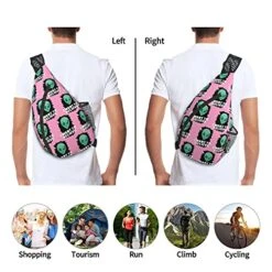 Sling Backpack I Want To Believe Martians Durable Multipurpose Crossbody Shoulder Bag Travel Hiking Daypack 11 Sling Backpack I Want To Believe Martians Durable Multipurpose Crossbody Shoulder Bag Travel Hiking Daypack -Vera Bradley Shop 51Law NknS