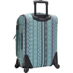 Steve Madden Designer 20 Inch Luggage Collection - Lightweight Softside Expandable Suitcase For Men & Women - Durable Carry On Bag With 4-Rolling Spinner Wheels (Legends Turquoise) 10 Steve Madden Designer 20 Inch Luggage Collection - Lightweight Softside Expandable Suitcase For Men & Women - Durable Carry On Bag With 4-Rolling Spinner Wheels (Legends Turquoise) -Vera Bradley Shop 51M849iP43L