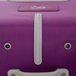 Cloe Under Seat 16 Inch Water-Resistant Textile Luggage With 360º-spinner Wheels In Purple Color -Vera Bradley Shop 51MHrCdZ7CL
