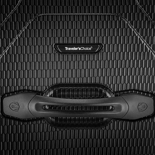Traveler's Choice Maxporter II 30" Hardside Spinner Trunk Luggage, Black 7 Traveler's Choice Maxporter II 30" Hardside Spinner Trunk Luggage, Black - Image 5