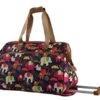 Lily Bloom Luggage Designer Pattern Suitcase Wheeled Duffel Carry On Bag (14in, Elephant Rain) -Vera Bradley Shop 51MqmVN8HzL