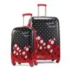 AMERICAN TOURISTER Kids' Disney Hardside Luggage With Spinner Wheels, Minnie Mouse Red Bow, 2-Piece Set (21/28) 1 AMERICAN TOURISTER Kids' Disney Hardside Luggage With Spinner Wheels, Minnie Mouse Red Bow, 2-Piece Set (21/28) -Vera Bradley Shop 51Nmxr7GuPL
