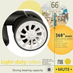 Coolife Luggage Expandable(only 28") Suitcase PC+ABS Spinner 20in 24in 28in Carry On (navy New, L(28in)) -Vera Bradley Shop 51OJ utNsiL b40a2ae1 08d4 4a13 b055 fffe7d71cd92