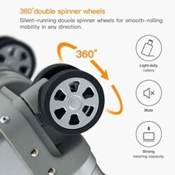 Bamboo Wolf 20-inch Aluminum-Magnesium Alloy Carry-on Hardside Suitcase Hard Shell Luggage, Built-In TSA Lock, Zipperless Fashion With Spinner Wheels For Travel / Business, Silver 14 Bamboo Wolf 20-inch Aluminum-Magnesium Alloy Carry-on Hardside Suitcase Hard Shell Luggage, Built-In TSA Lock, Zipperless Fashion With Spinner Wheels For Travel / Business, Silver -Vera Bradley Shop 51OtV6tXUxL eac6a97a c0f4 48ba 87f6 84d470e60e7c