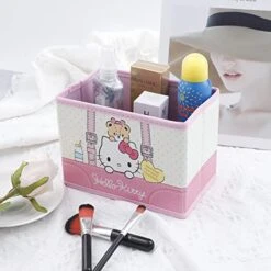 Kitty Makeup Bag Kitty Cat Cosmetic Bag Portable Travel Cosmetics Storage Case Gift For Girls Women（MUB Kitty A） -Vera Bradley Shop 51PADDcvjDL