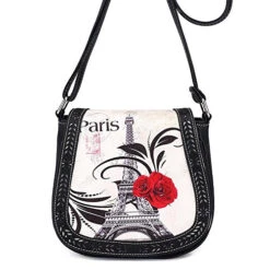 Bibitime Hollow Leaves Paris Tower Flower Print Beach Shoulder Crossbody Messenger Bag Cross Body 9 Bibitime Hollow Leaves Paris Tower Flower Print Beach Shoulder Crossbody Messenger Bag Cross Body -Vera Bradley Shop 51PToCxt aL