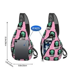 Sling Backpack I Want To Believe Martians Durable Multipurpose Crossbody Shoulder Bag Travel Hiking Daypack 13 Sling Backpack I Want To Believe Martians Durable Multipurpose Crossbody Shoulder Bag Travel Hiking Daypack -Vera Bradley Shop 51PujoWZfpS