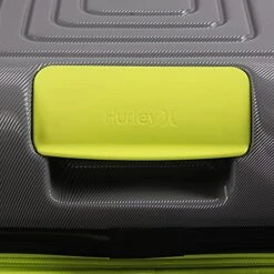 Hurley Suki Hardside Spinner Check In Luggage 29", Light Grey/Neon -Vera Bradley Shop 51Q1pmDfLwS