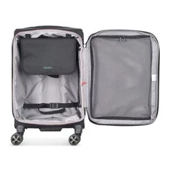 DELSEY Paris Helium DLX Softside Expandable Luggage With Spinner Wheels, Black, Carry On 20 Inch -Vera Bradley Shop 51Qz9Ojq4GL