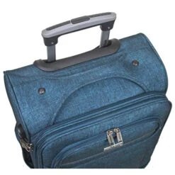 Dejuno Aurora Lightweight Denim 3-Piece Spinner Luggage Set, Navy -Vera Bradley Shop 51RFofkivUL