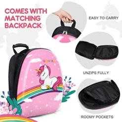 Emissary Kids Luggage With Wheels For Girls - 18” Unicorn Kids Suitcase With 14” Backpack - Kids Suitcases For Girls - Hard-Sided Rolling Kids Suitcase - Kids Carry On Luggage With Wheels 15 Emissary Kids Luggage With Wheels For Girls - 18” Unicorn Kids Suitcase With 14” Backpack - Kids Suitcases For Girls - Hard-Sided Rolling Kids Suitcase - Kids Carry On Luggage With Wheels -Vera Bradley Shop 51S5yg8uD0L