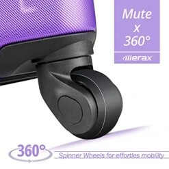 Merax Luggage Set Expandable 3 Piece Sets With TSA Lock, Lightweight Hardside Luggage With Spinner Wheels (Purple) 16 Merax Luggage Set Expandable 3 Piece Sets With TSA Lock, Lightweight Hardside Luggage With Spinner Wheels (Purple) -Vera Bradley Shop 51STj0oEqqS