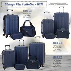 Travelers Club Sky+ Luggage Set, Navy Blue, 5 Piece 29 Travelers Club Sky+ Luggage Set, Navy Blue, 5 Piece -Vera Bradley Shop 51SevW4XjaL 5286f43f 19bc 48db 88f5 76f2e4a696f3