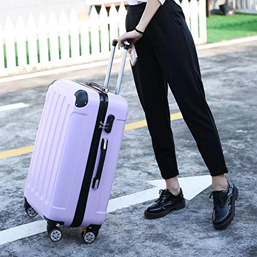 26 Inch Trolley Case/Bags Woman Travel Suitcase With Wheels Rolling Carry On Luggage,B,24 9 26 Inch Trolley Case/Bags Woman Travel Suitcase With Wheels Rolling Carry On Luggage,B,24 - Image 7