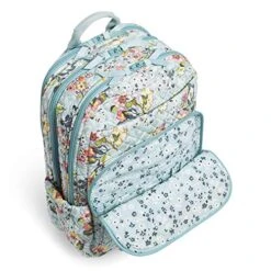 Vera Bradley Cotton XL Campus Backpack, Floating Garden 12 Vera Bradley Cotton XL Campus Backpack, Floating Garden -Vera Bradley Shop 51SzFiDpxLL