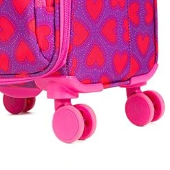 Cloe By Agatha Ruiz De La Prada Carry-On 20 Inch Luggage With 360º-spinner Wheels In Magenta Color 16 Cloe By Agatha Ruiz De La Prada Carry-On 20 Inch Luggage With 360º-spinner Wheels In Magenta Color -Vera Bradley Shop 51T7cYx25XS